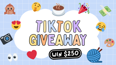 $250 TikTok giveaway 🎉